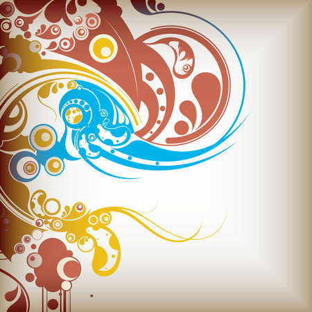 Abstract Bubble Background 2のイラスト素材