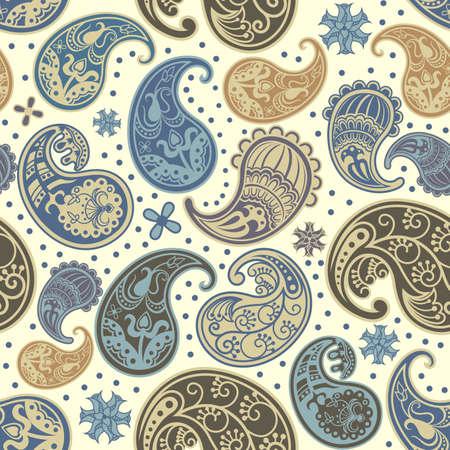 Paisley Pattern SEAMLESSのイラスト素材