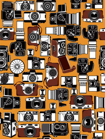 Retro Cameraのイラスト素材