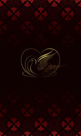 Elegant Floral Backgroundのイラスト素材