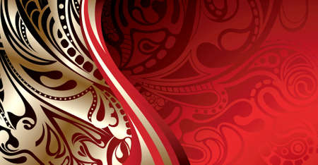 Abstract Curve Background 2のイラスト素材