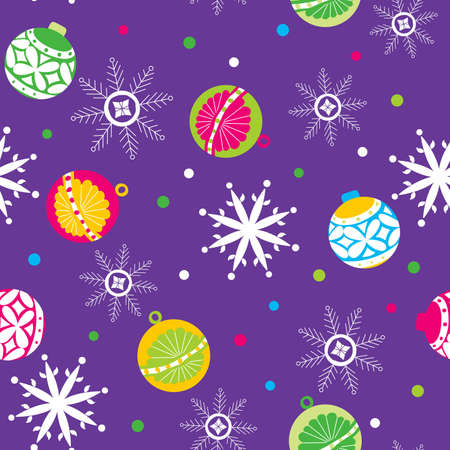 Seamless Christmas Pattern 1のイラスト素材