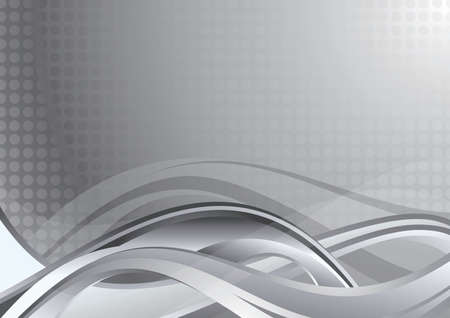 Abstract Curve Backgroundのイラスト素材