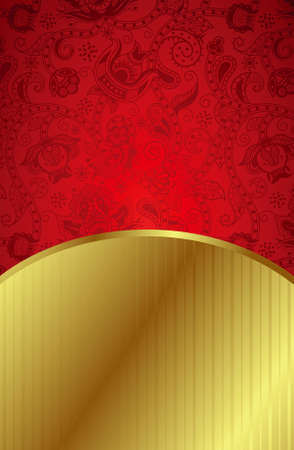 Abstract Curve Backgroundのイラスト素材