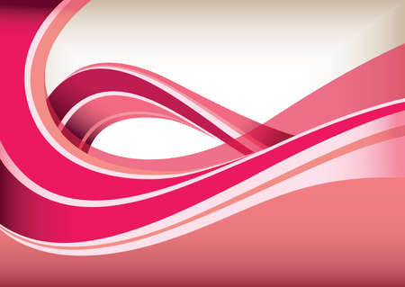 Abstract Curve Backgroundのイラスト素材