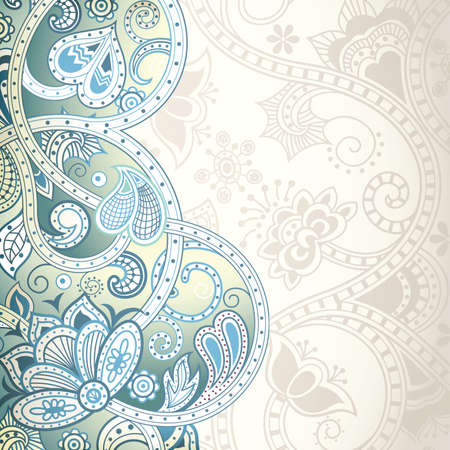 Abstract Floral Backgroundのイラスト素材