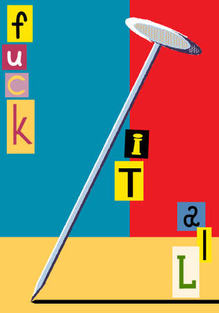 Fack it allのイラスト素材