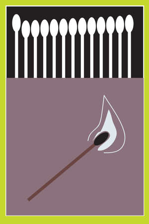 The illustration - matchのイラスト素材