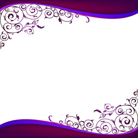 Purple and white abstract background with swirlsのイラスト素材