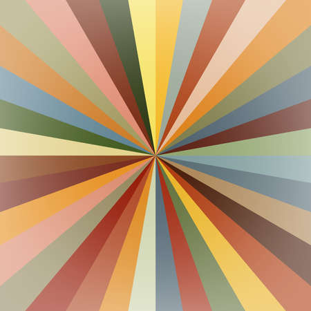 Vintage sun burstのイラスト素材