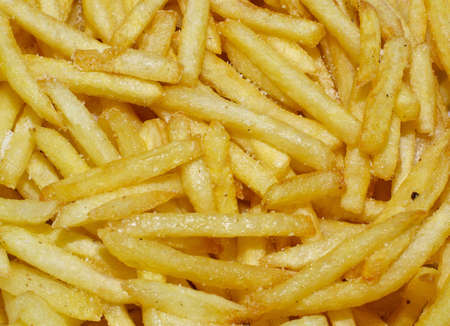 French fries background.