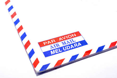 An envelope Par Avion, Air Mail, Mel Udara,