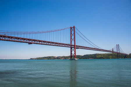 25 April Bridge, Lisbon.の写真素材
