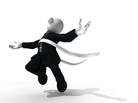 The Winner manの写真素材