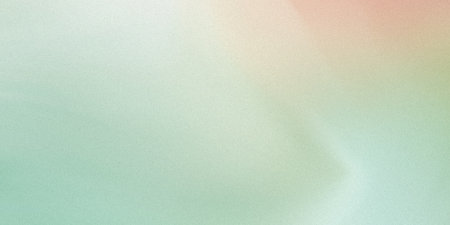 A gentle watercolor wash featuring soft greens, blues, and hints of peach, with a subtle textured paper background.の素材