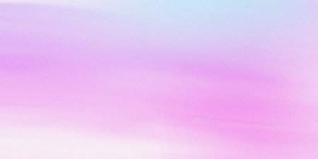 A gentle, abstract watercolor-like gradient transitioning from soft white to lavender and then to a light pink, creating a dreamy atmosphere.の素材