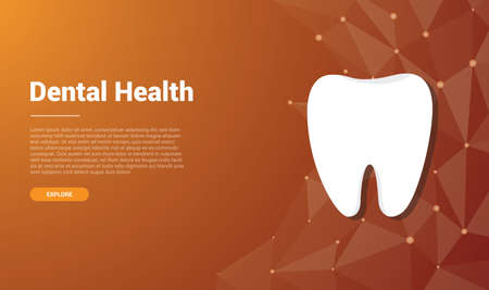 Human Dental Tooth Template Banner Design Tasmeemme Com