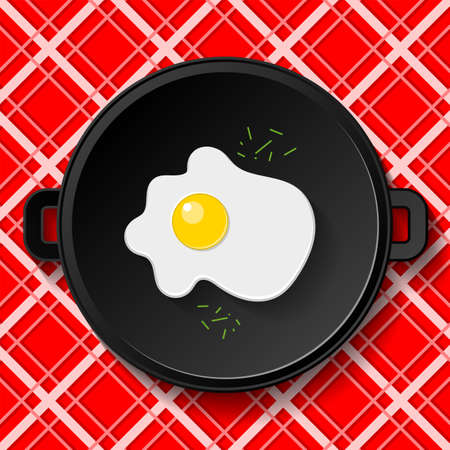 Egg, breakfastのイラスト素材