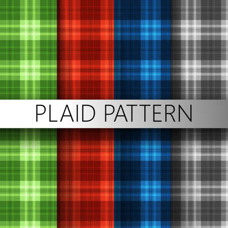 Plaid pattern textureのイラスト素材