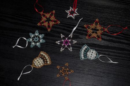 small christmas decorationsの写真素材