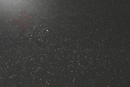 glowing colorful christmas decorations close upの写真素材