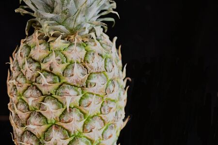 beautiful big  fresh ananas fruitの写真素材