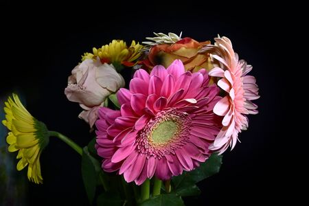 a very nice many flower close up