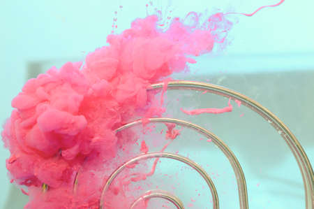 very nice pink clouds close up