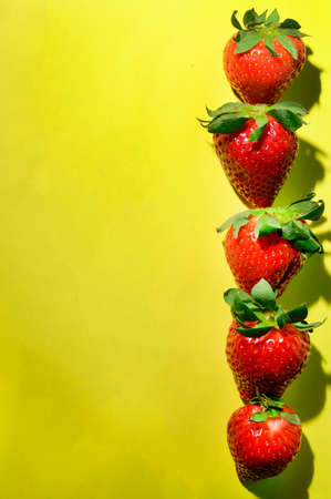 fruits decoration strawberry kiwi grape close upの写真素材