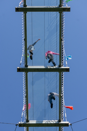 Shuijin Shunzhuang Scenic Spot, Mashan County, Guangxiの写真素材