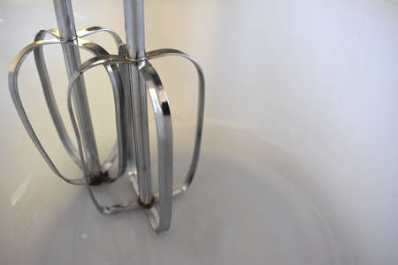 Beaters in Mixing Bowlの写真素材