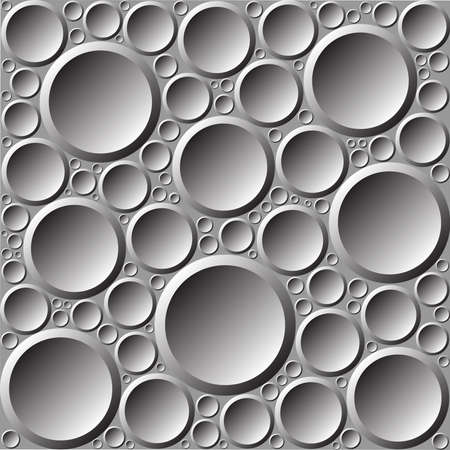 Abstract Background Pattern with Circles のイラスト素材