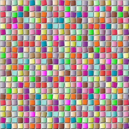 Abstract Tile Background Patternのイラスト素材