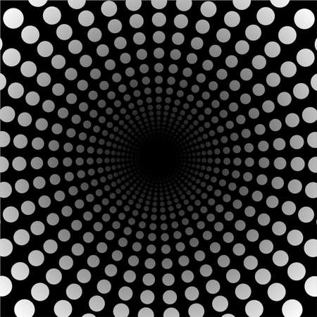 An Abstract Background with Dotsのイラスト素材