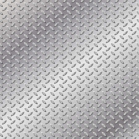 A Metal Background with Tread Plate Patternのイラスト素材