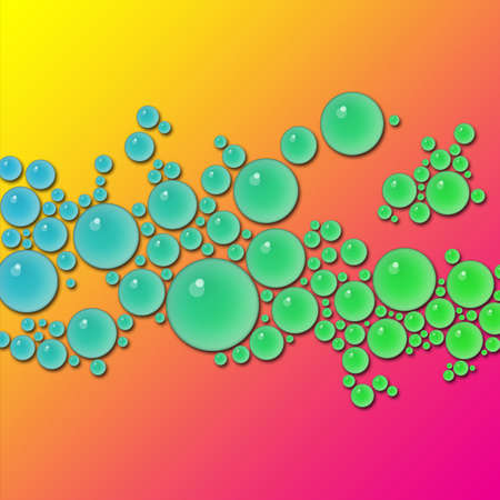 A Soap Bubbles Background Pattern