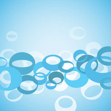 A Blue Retro Abstract Background のイラスト素材