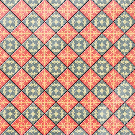 A Decorative Tile Background Pattern