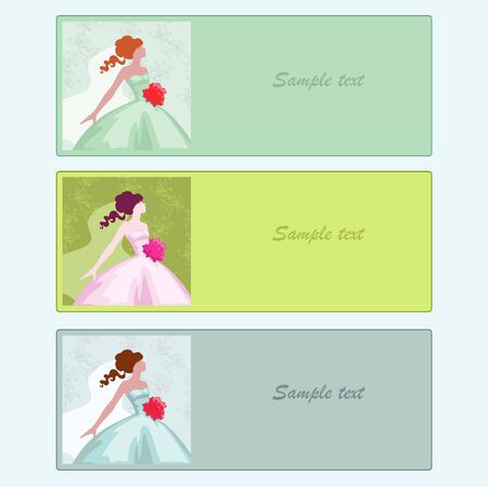 Marriageable girlsのイラスト素材