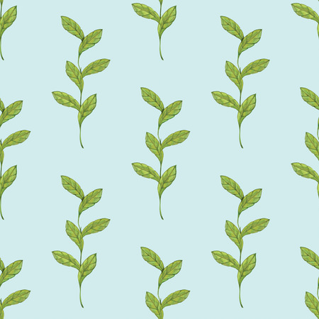 Light pattern with leafの写真素材