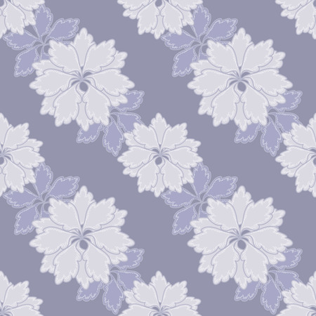 Soft lilac pattern for summer textileのイラスト素材