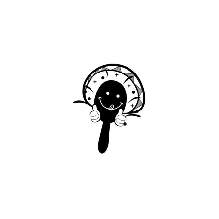 Maracas icon. isolated on a white background. Maracas national musical instrument, sambrero traditional Mexican headdressのイラスト素材