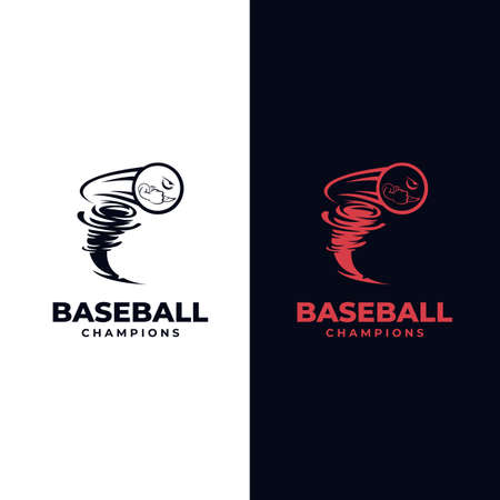 Baseball badge,sport logo,team identity,vector illustrationのイラスト素材