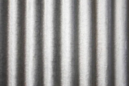 corrugated metal zincの写真素材