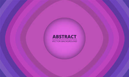 Colorful geometric abstract background. Multicolored rounded shapes in the center on a colorful background. Modern pastel trendy background.のイラスト素材