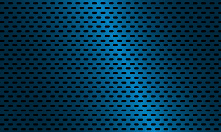 Dark blue carbon fiber texture. Black ellipse textured background. Dark blue metal steel background. Geometric oval texture pattern. Industrial design background.のイラスト素材