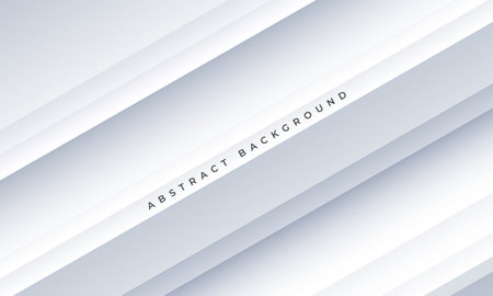 White modern elegant abstract background silver presentation corporate concept. Vector illustration