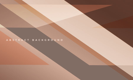 Light brown modern abstract background with geometric shapes. Vector illustrationのイラスト素材