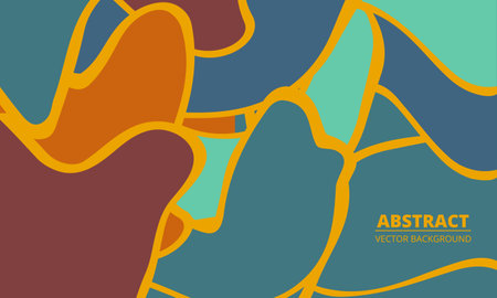 Colorful flat abstract background with colored geometric elements texture. Vector illustrationのイラスト素材