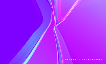 Bright trendy purple vector background with abstract shapes. Vector illustrationのイラスト素材